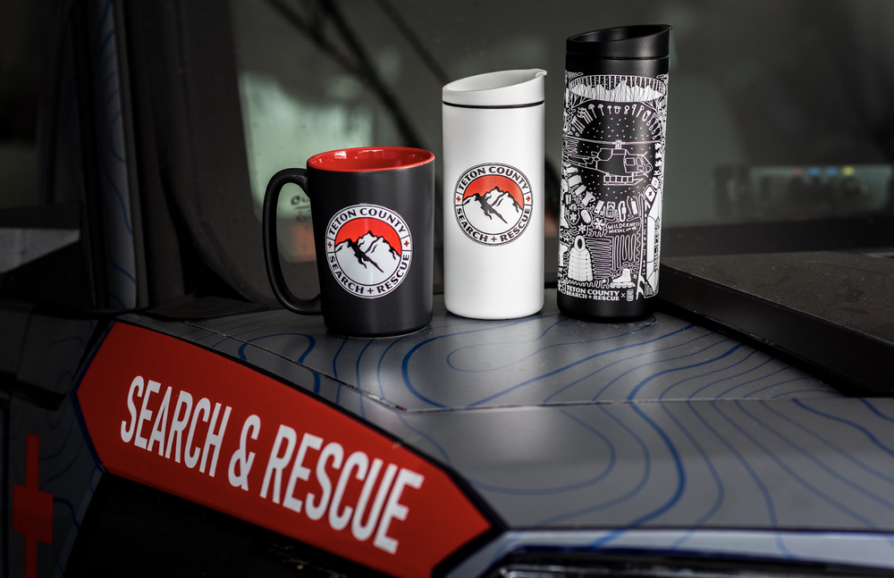 Custom TCSAR Miir 16oz Flip Traveler — Teton County Search and Rescue